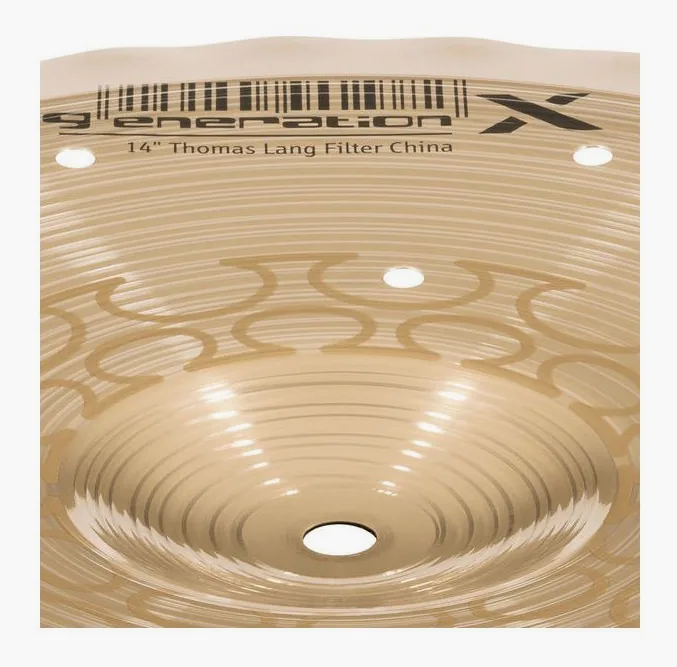 Meinl 14" Generation X Filter China, vue de dessus, photo 4