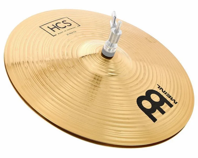 Meinl 14" HCS Hi-Hat, vue de près, de face