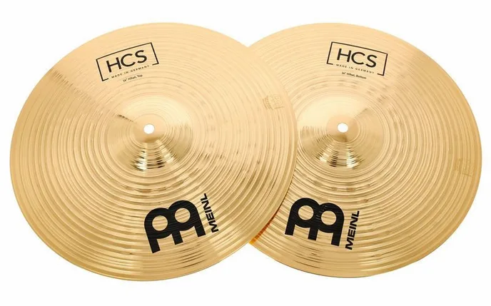 Meinl 14" HCS Hi-Hat, vue de profil, photo 3