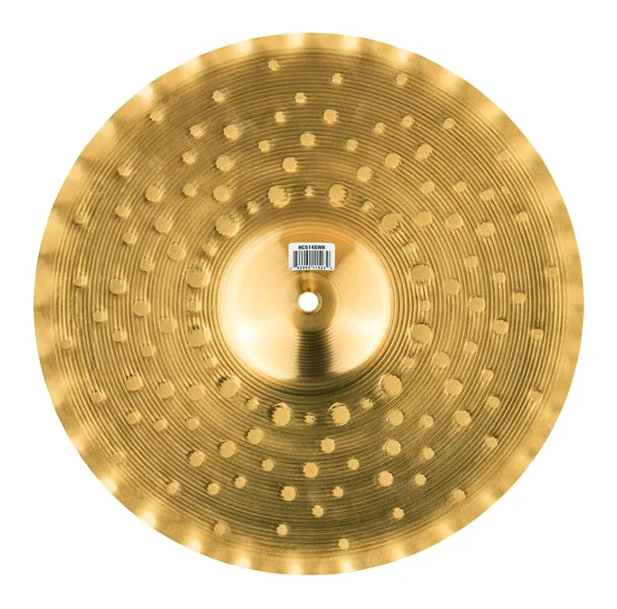 Meinl 14" HCS Soundwave Hi-Hat, vue de près, photo 3