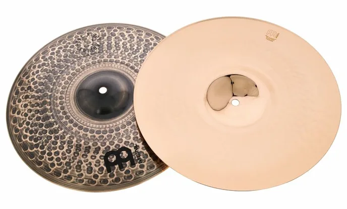Meinl 14" Pure Alloy Custom Hi-Hat, vue de profil, photo 3