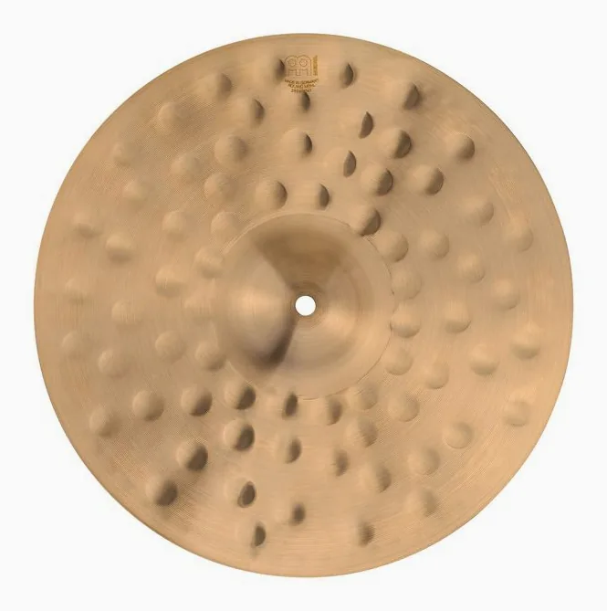 Meinl 14" Pure Alloy E.Hammered Hats, sur fond neutre, photo 2