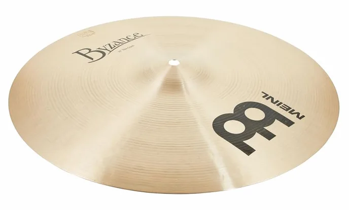 Meinl 15" Byzance Thin Crash, vue de profil, photo 3