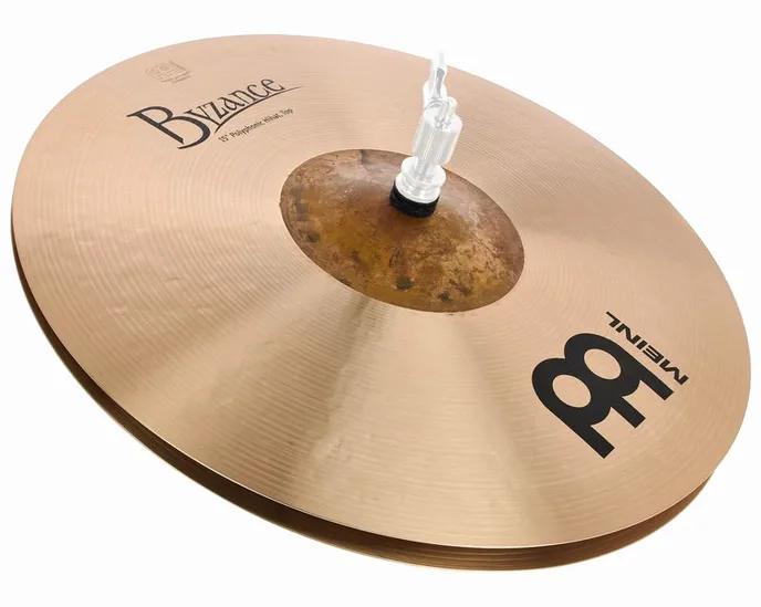 Meinl 15" Byzance Polyphonic Hi-Hat, sur fond neutre