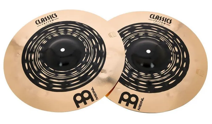 Meinl 15" Classics Cust. Dual Hi-Hat, vue de près, photo 2