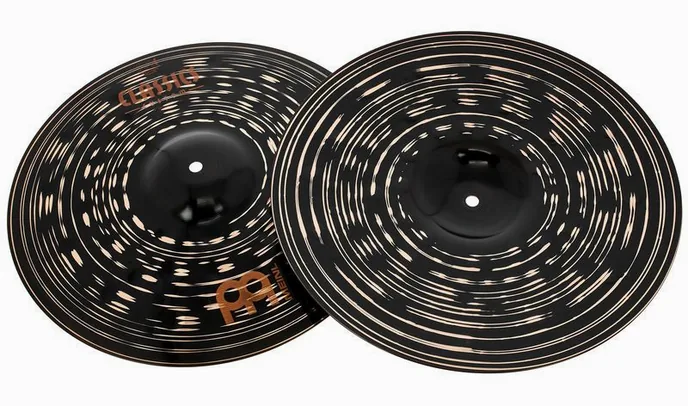 Meinl 15" Classics Custom Dark HH, sur fond neutre, photo 3