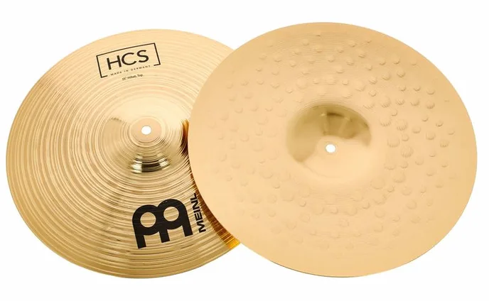 Meinl 15" HCS Hi-Hat, vue de trois quarts, photo 3