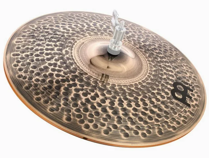 Meinl 15" Pure Alloy Custom Hi-Hat, vue de près, de face