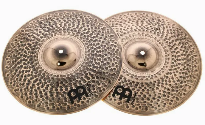 Meinl 15" Pure Alloy Custom Hi-Hat, vue de dessus, photo 3