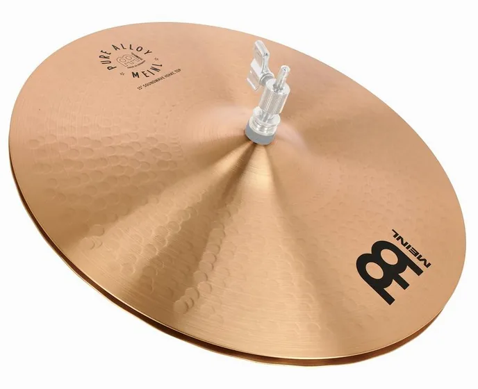 Meinl 15" Pure Alloy Soundwave Hats, sur fond neutre