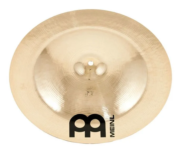Meinl 16" Byzance China Brilliant, vue de profil, photo 2