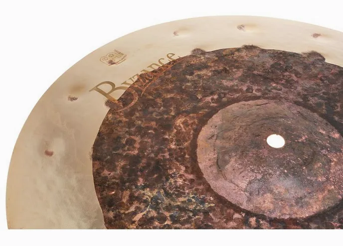 Meinl 16" Byzance Dual Crash, vue de face, photo 3
