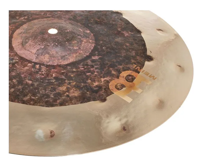 Meinl 16" Byzance Dual Crash, vue de dessus, photo 4