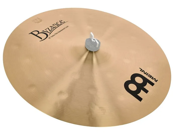 Meinl 16" Byzance Extra Thin Crash, vue de près, de face