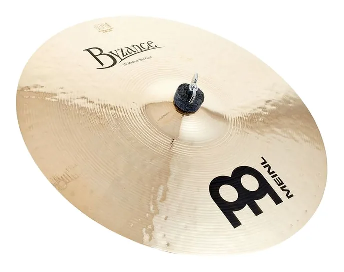 Meinl 16" Byzance Med. Thin Crash B., vue de près, de face