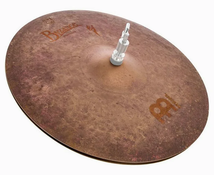Meinl 16" Byzance Sand Hi-Hat, vue de face