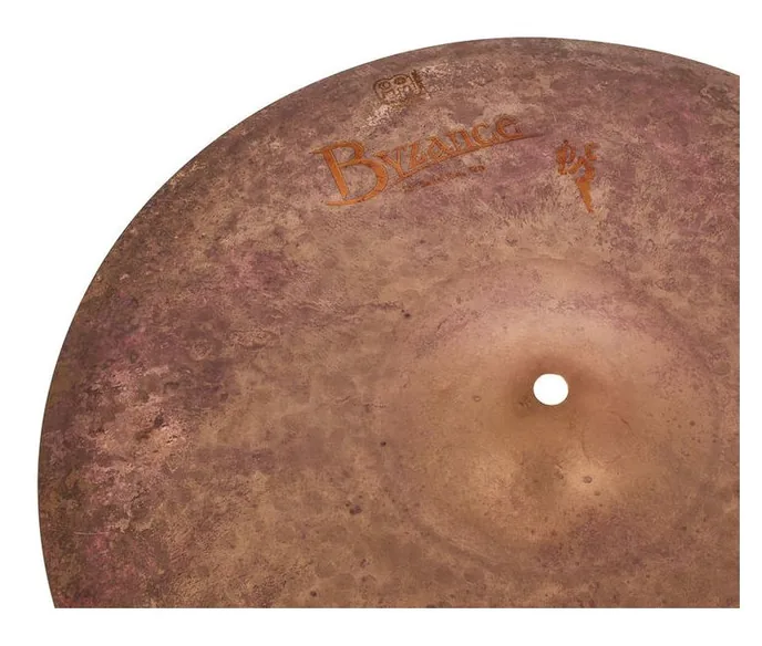 Meinl 16" Byzance Sand Hi-Hat, vue de près, photo 4