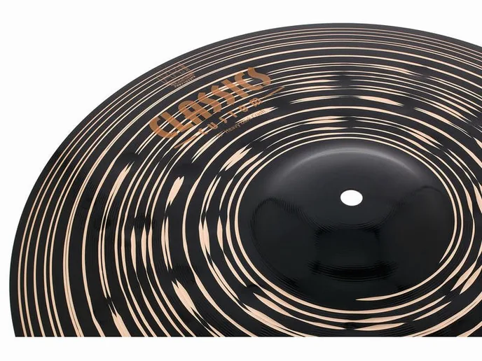 Meinl 16" Class. Cust. Dark Heavy CR, vue de profil, photo 4