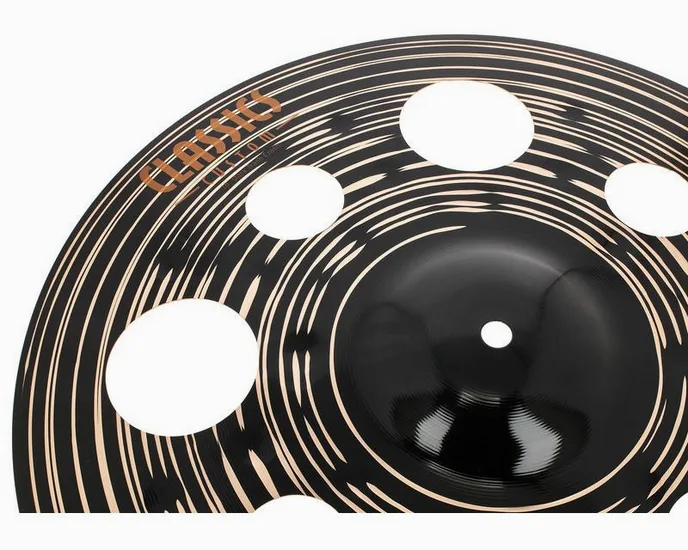 Meinl 16" Class. Cust. Dark Tr. Cr., sur fond neutre, photo 3
