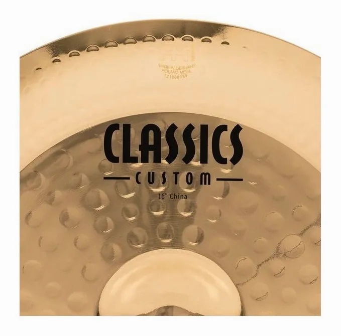 Meinl 16" Classics Custom China, vue de dessus, photo 4