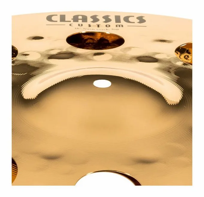 Meinl 16" Classic Custom Trash Stack, vue de profil, photo 2