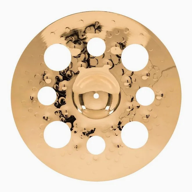 Meinl 16" Classic Custom Trash Stack, sur fond neutre, photo 4