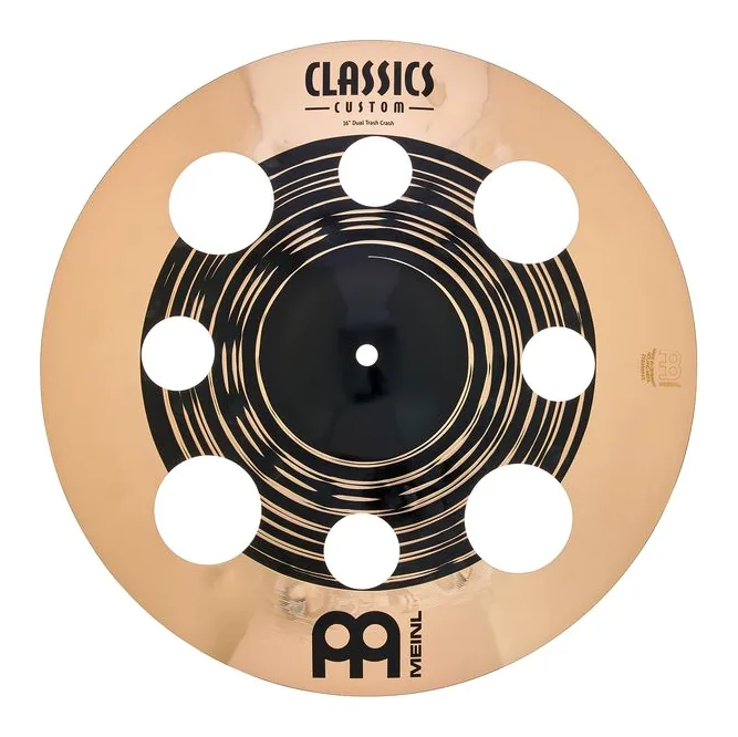Meinl 16" Classics C. Dual Trash Cr., vue de face, photo 2