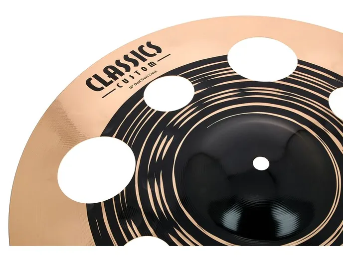 Meinl 16" Classics C. Dual Trash Cr., vue de face, photo 4