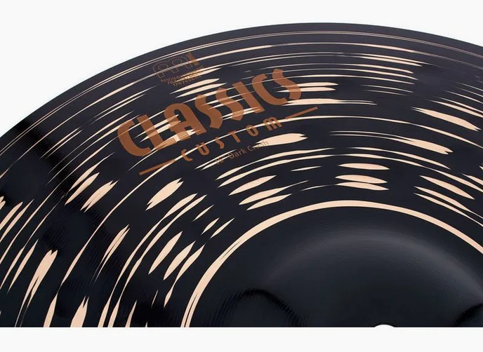 Meinl 16" Classics Custom Dark Crash, vue de face, photo 4