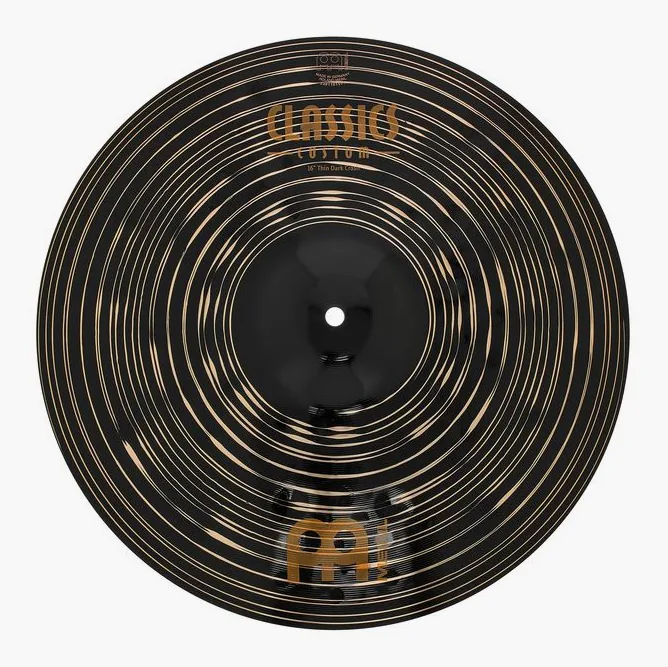 Meinl 16" Classics Custom Dark T.Cr., vue de profil, photo 2