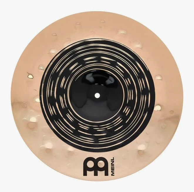 Meinl 16" Classics Custom Dual Crash, vue de profil, photo 3