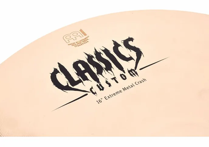 Meinl 16" Classics Extreme Crash, vue de trois quarts, photo 4