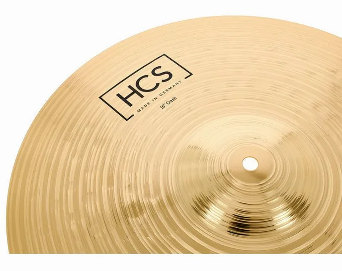 Meinl 16" HCS Crash, vue de trois quarts, photo 3