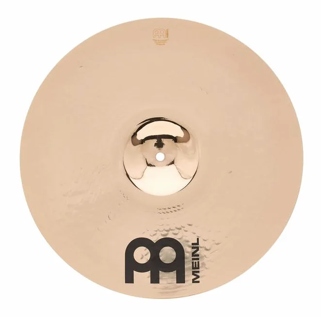 Meinl 16" Pure Alloy Custom Crash, vue de trois quarts, photo 2
