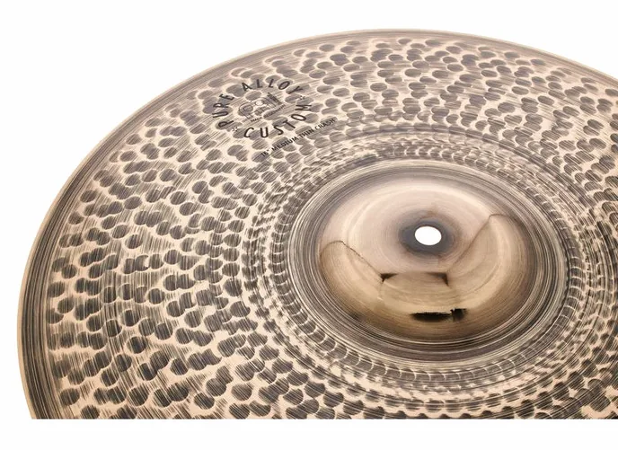 Meinl 16" Pure Alloy Custom Crash, vue de trois quarts, photo 4