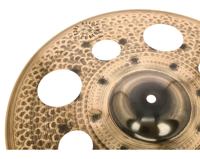 Meinl 16" Pure Alloy Custom Trash Cr, vue de dessus, photo 4