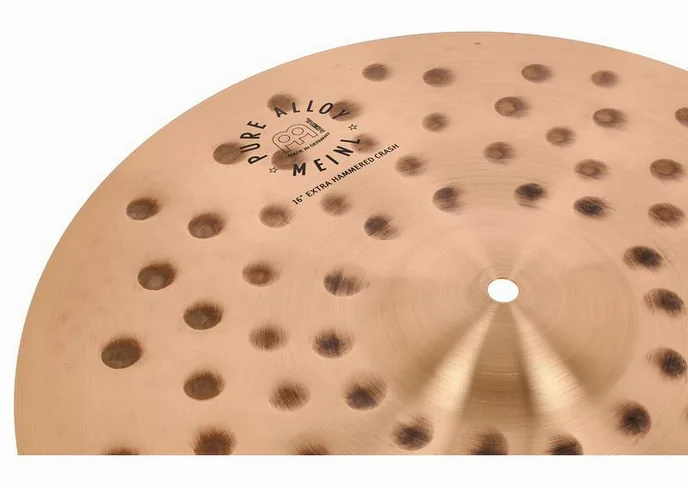 Meinl 16" Pure Alloy E.Hammered Cr., vue de trois quarts, photo 4