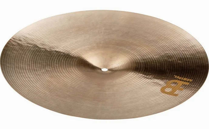 Meinl 16"Byzance J. Extra Thin Crash, vue de trois quarts, photo 2