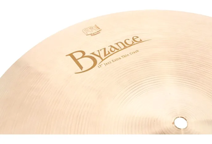 Meinl 17" Byzance Jazz Extra Thin Cr, vue de face, photo 3