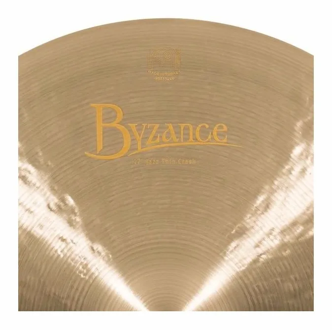 Meinl 17" Byzance Jazz Thin Crash, vue de face, photo 4