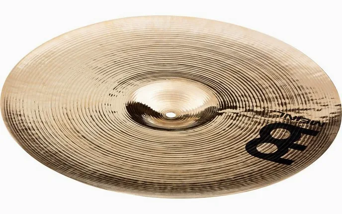 Meinl 17" Byzance Med. Thin Crash B., vue de trois quarts, photo 2