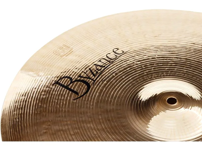 Meinl 17" Byzance Med. Thin Crash B., vue de profil, photo 3