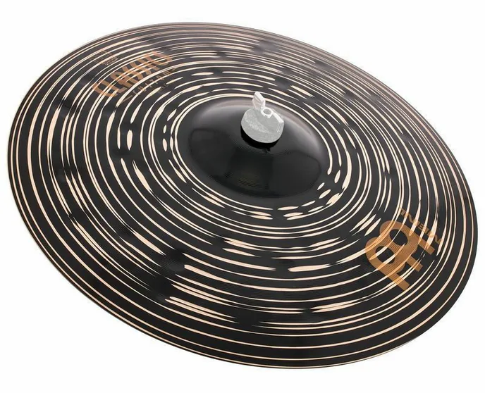 Meinl 17" Classics Custom Dark Crash, vue de près, de face