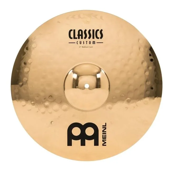 Meinl 17" Classics Custom Med. Crash, vue de profil, photo 2