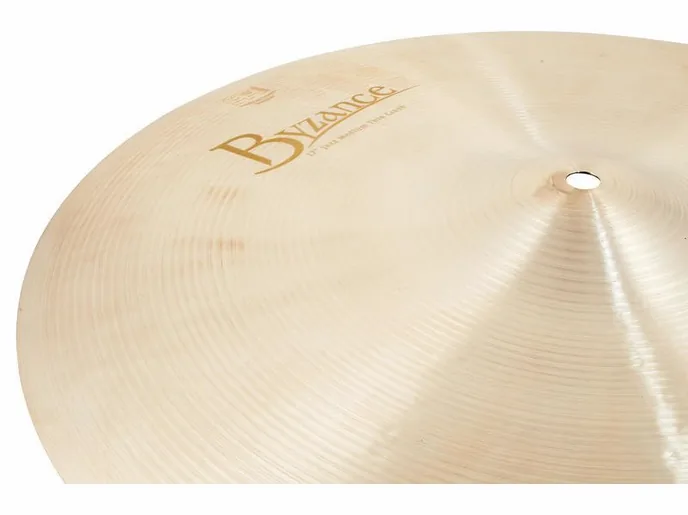 Meinl 17"Byzance J.Medium Thin Crash, vue de près, photo 4