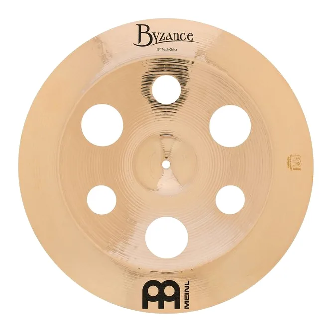 Meinl 18" Byzance Tr.China Brilliant, vue de trois quarts, photo 2