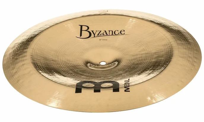 Meinl 18" Byzance China Brilliant, sur fond neutre