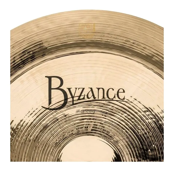Meinl 18" Byzance China Brilliant, vue de près, photo 4