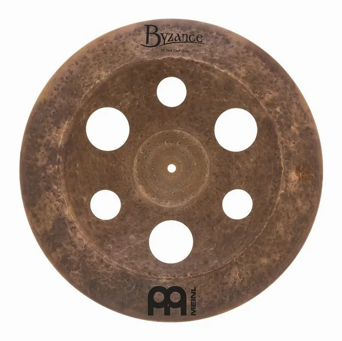 Meinl 18" Byzance Dark Trash China, vue de trois quarts, photo 2