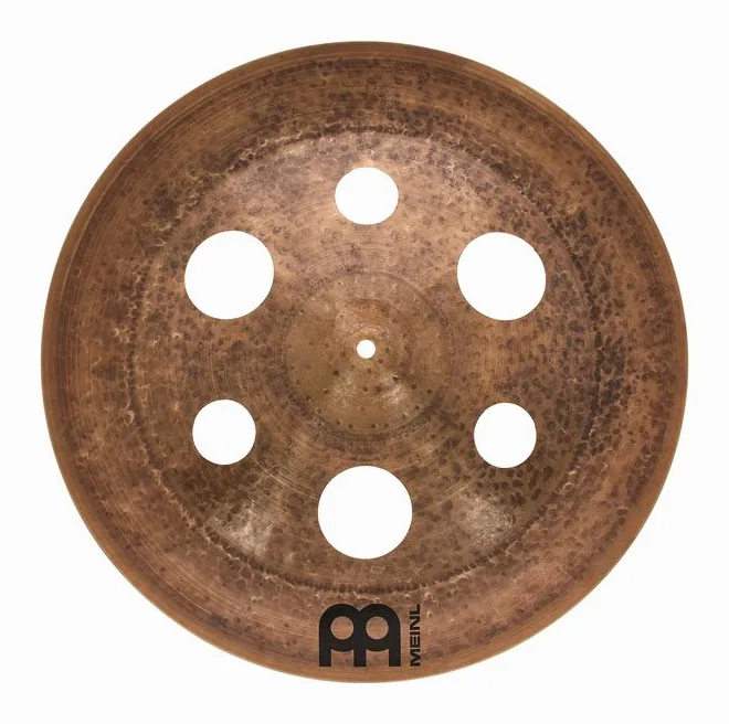 Meinl 18" Byzance Dark Trash China, sur fond neutre, photo 3